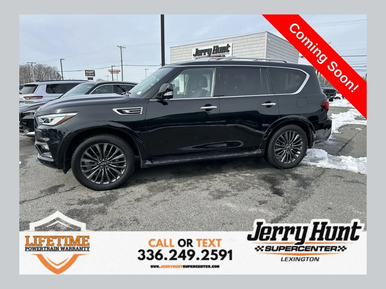 Black 2024 INFINITI QX80 Premium Select for sale in Lexington, NC