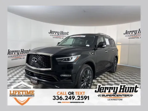 Black 2024 INFINITI QX80 Premium Select for sale in Lexington, NC