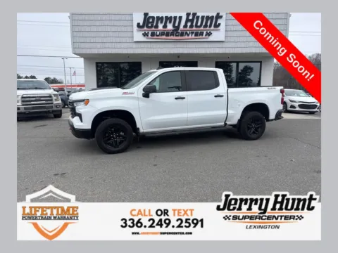 White 2024 Chevrolet Silverado 1500 LT Trail Boss for sale in Lexington, NC