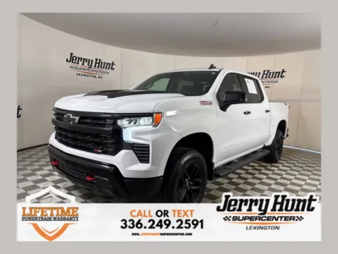 White 2024 Chevrolet Silverado 1500 LT Trail Boss for sale in Lexington, NC