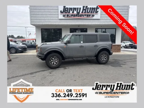 Gray 2024 Ford Bronco Badlands for sale in Lexington, NC