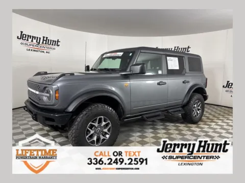 Gray 2024 Ford Bronco Badlands for sale in Lexington, NC