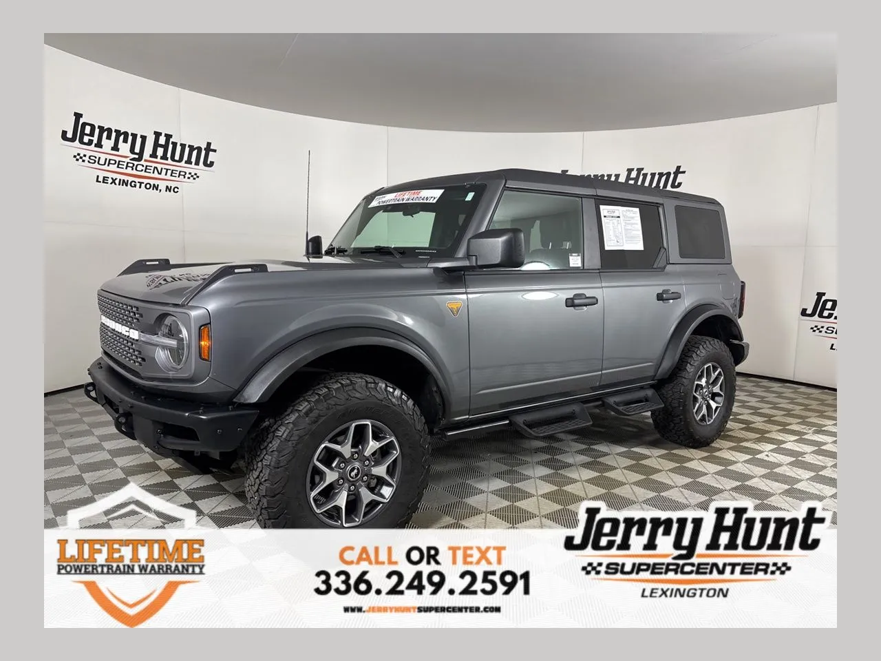 Gray 2024 Ford Bronco Badlands for sale in Lexington, NC