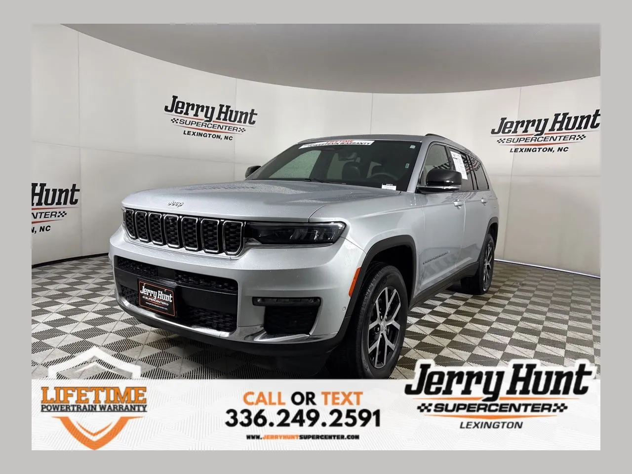Silver 2024 Jeep Grand Cherokee L Limited for sale in Lexington, NC