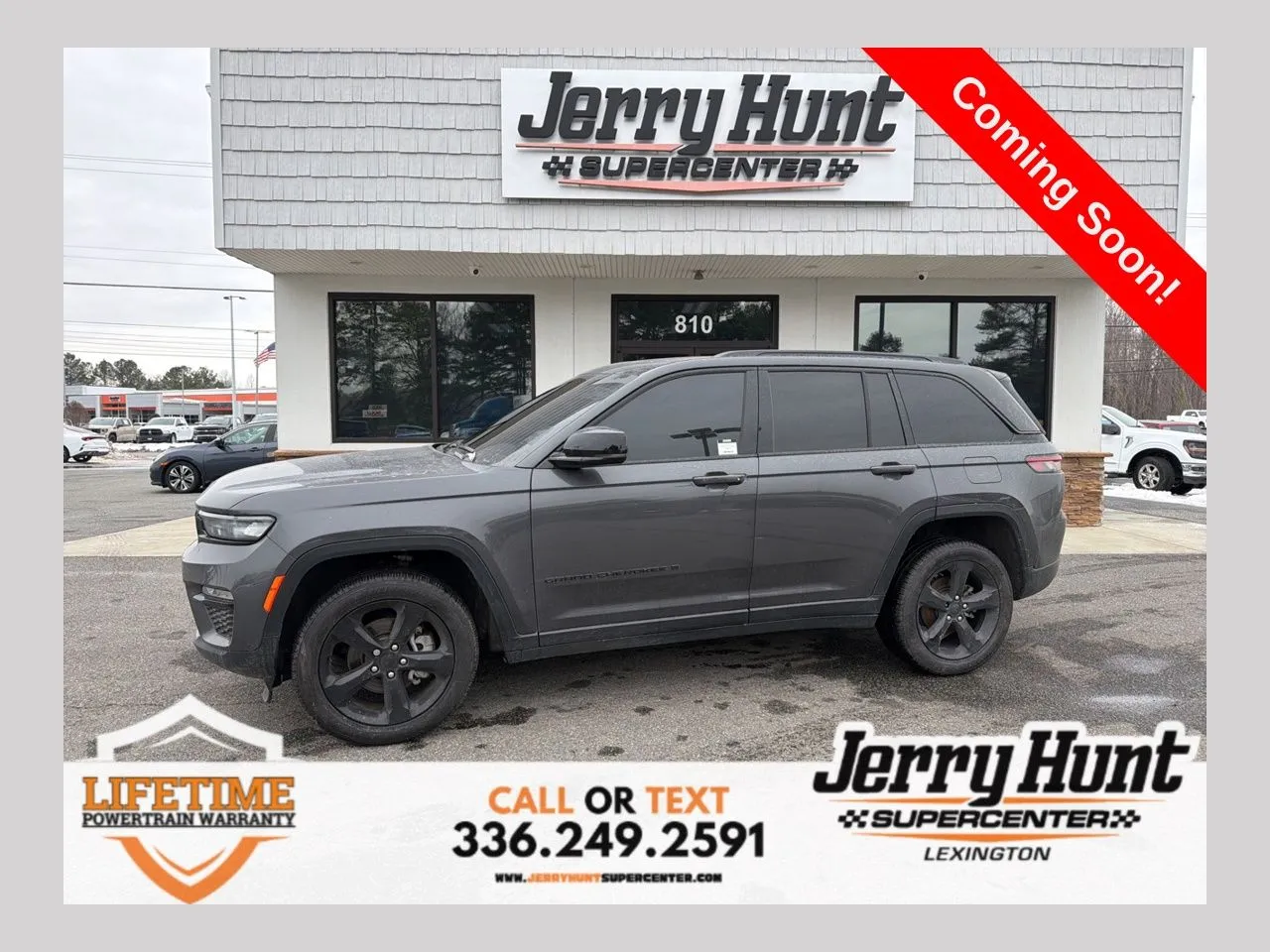 Gray 2025 Jeep Grand Cherokee Limited for sale in Lexington, NC