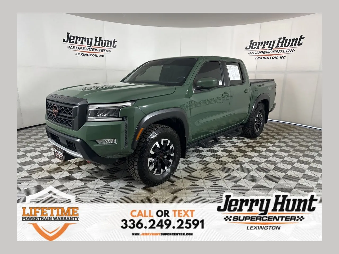 Green 2022 Nissan Frontier PRO-4X for sale in Lexington, NC