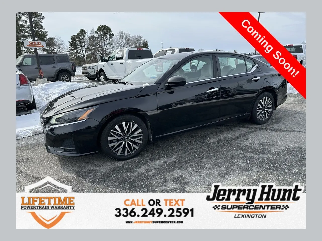 Black 2023 Nissan Altima 2.5 SV for sale in Lexington, NC