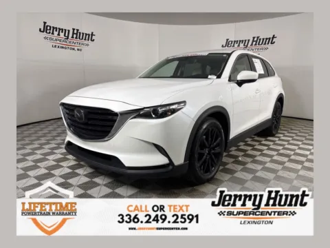 White 2023 Mazda CX-9 Touring Plus for sale in Lexington, NC
