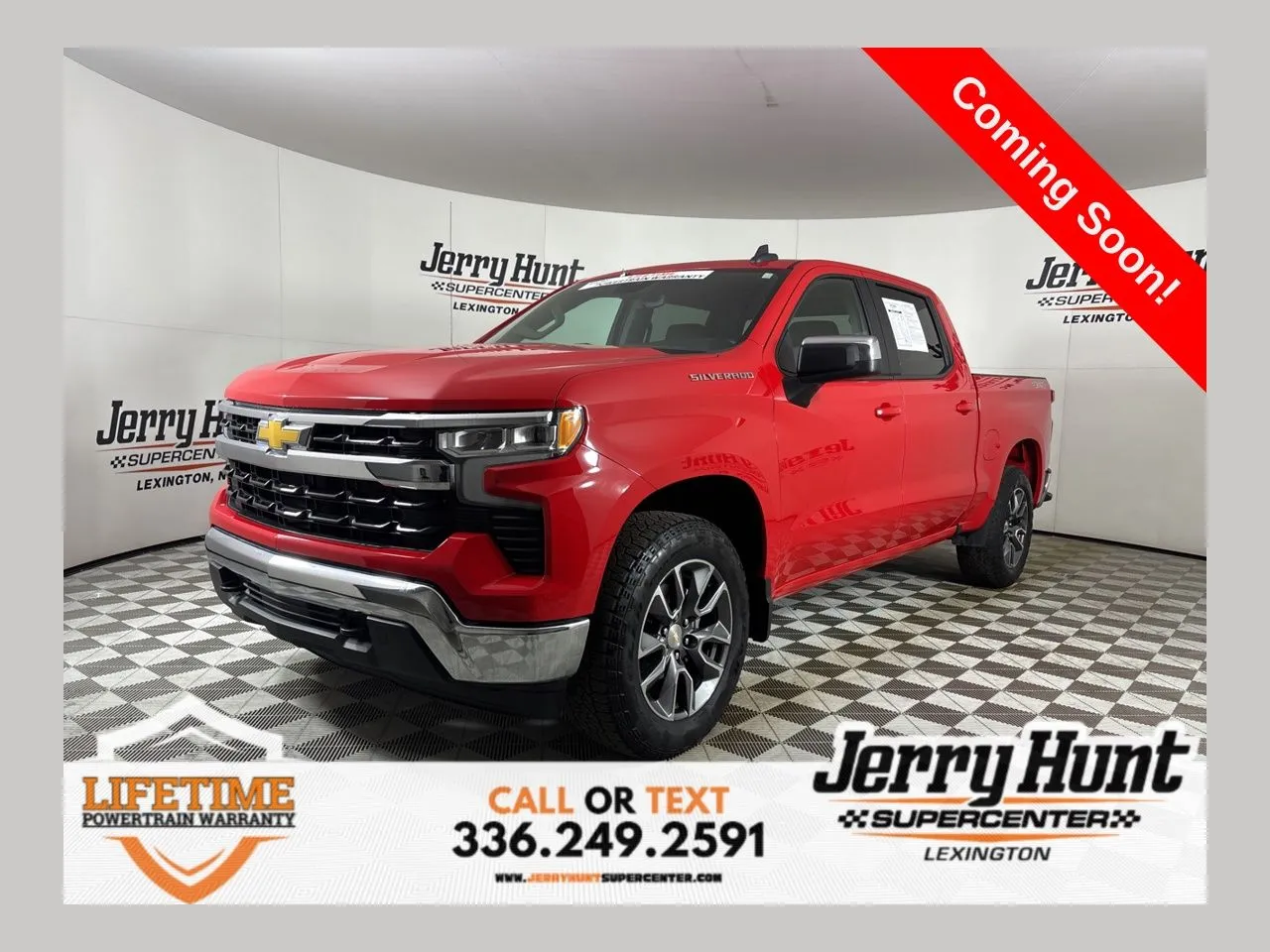Red 2023 Chevrolet Silverado 1500 LT for sale in Lexington, NC