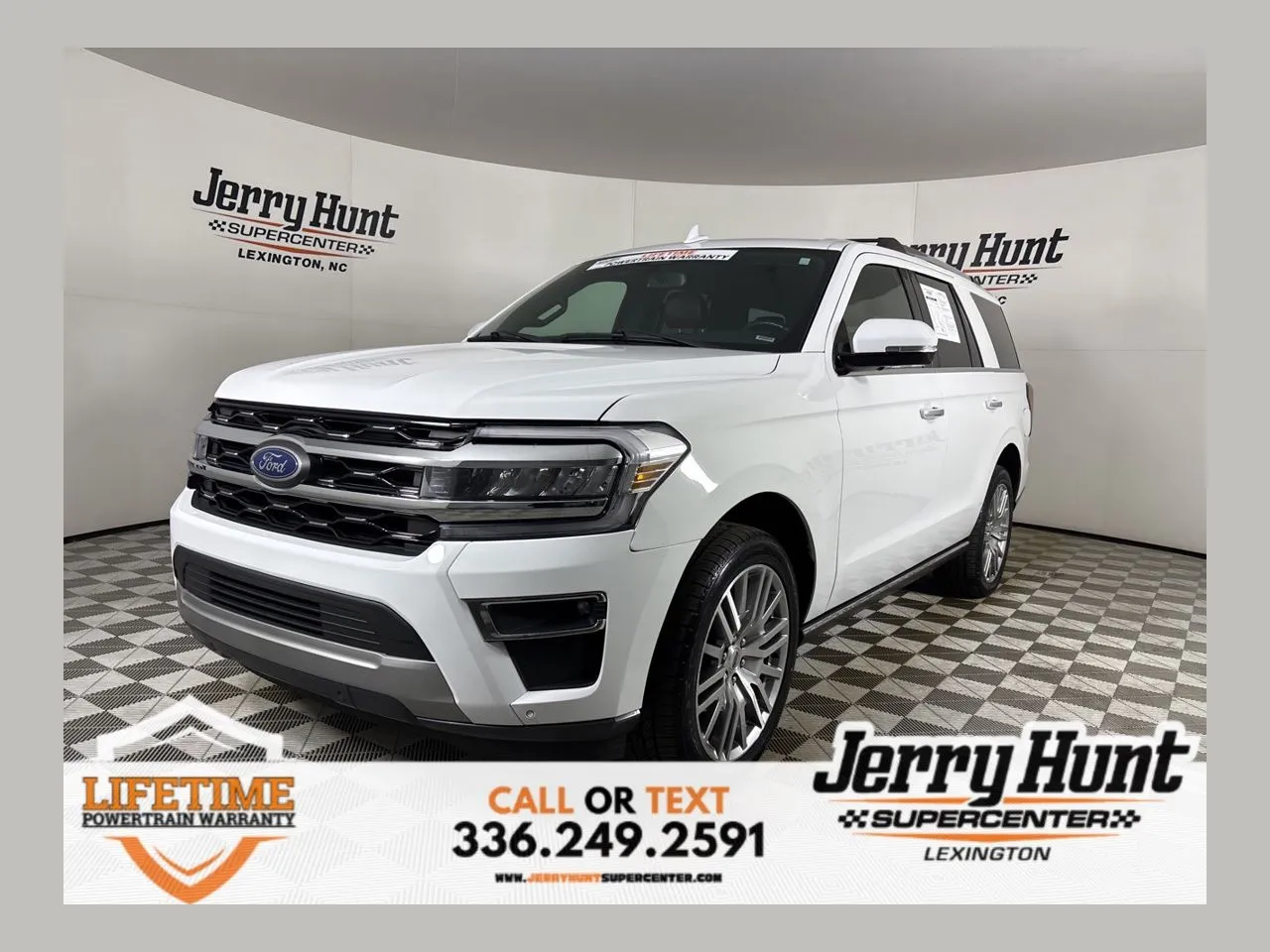 White 2024 Ford Expedition Limited for sale in Lexington, NC