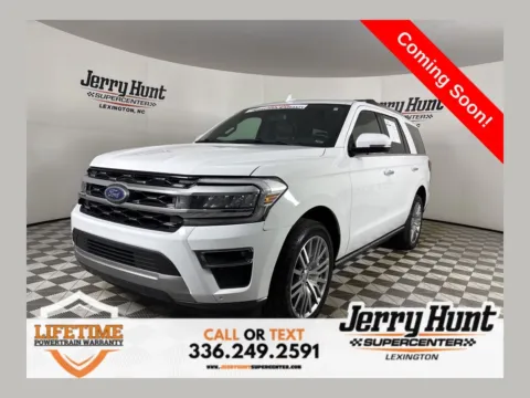 White 2024 Ford Expedition Limited for sale in Lexington, NC