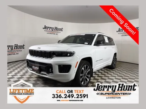 White 2023 Jeep Grand Cherokee L Overland for sale in Lexington, NC