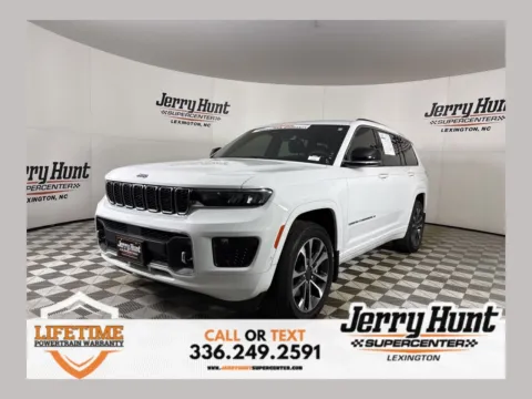 White 2023 Jeep Grand Cherokee L Overland for sale in Lexington, NC