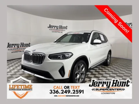 White 2024 BMW X3 sDrive30i for sale in Lexington, NC