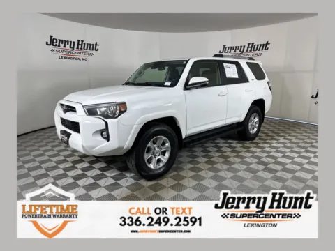 White 2024 Toyota 4Runner SR5 Premium for sale in Lexington, NC