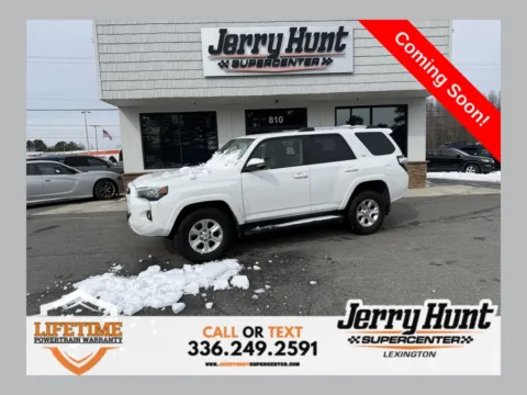 White 2024 Toyota 4Runner SR5 Premium for sale in Lexington, NC