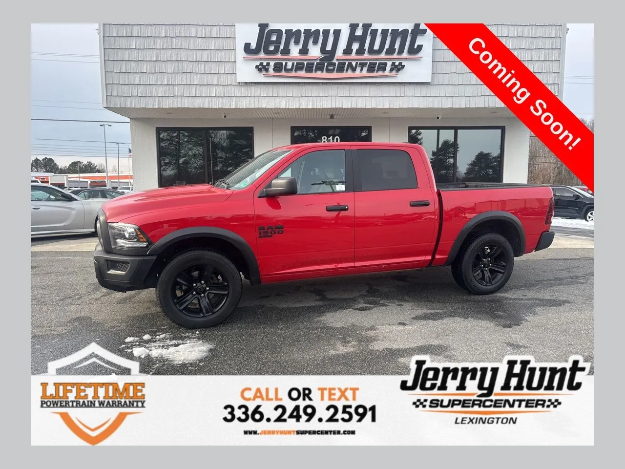 Red 2024 Ram 1500 Classic Warlock for sale in Lexington, NC