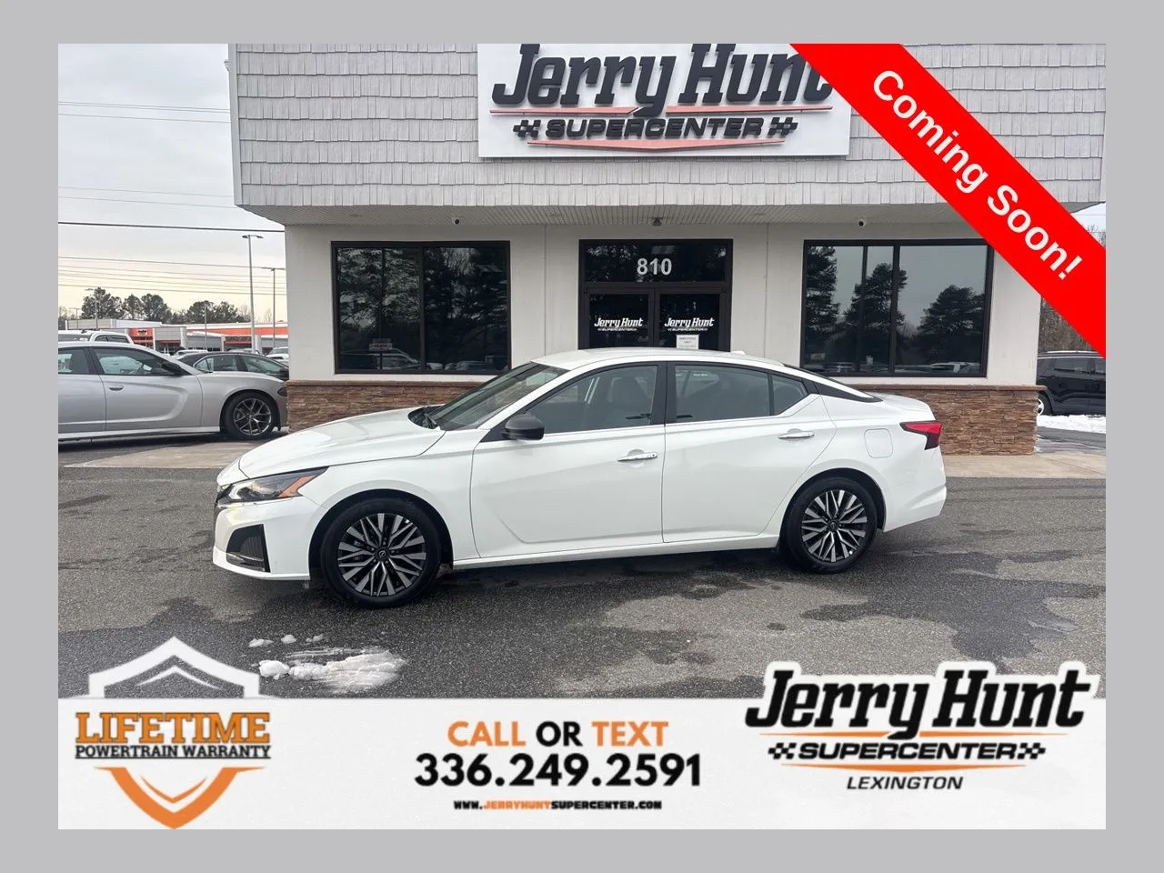 White 2025 Nissan Altima 2.5 SV for sale in Lexington, NC