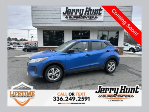 Blue 2022 Nissan Kicks S for sale in Lexington, NC