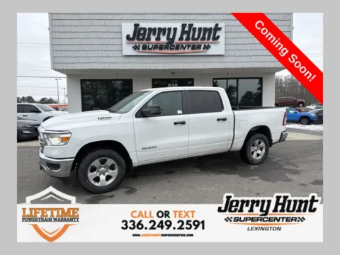 White 2023 Ram 1500 Big Horn/Lone Star for sale in Lexington, NC
