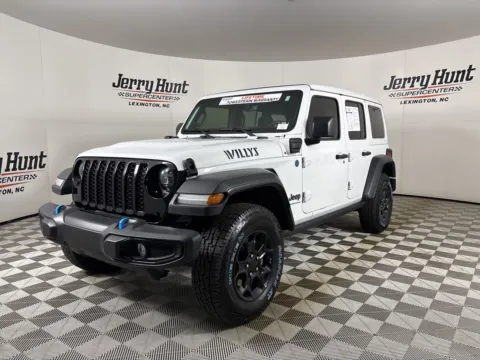 White 2023 Jeep Wrangler Base 4xe for sale in Lexington, NC