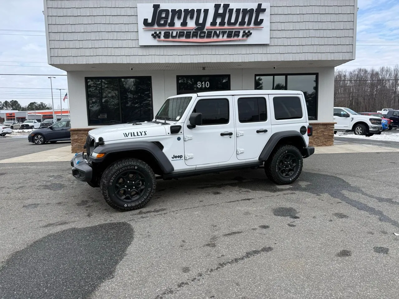 White 2023 Jeep Wrangler Base 4xe for sale in Lexington, NC