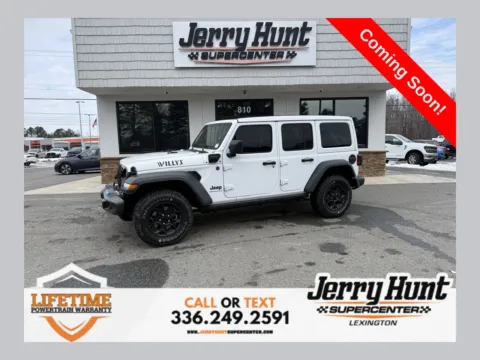 White 2023 Jeep Wrangler Base 4xe for sale in Lexington, NC
