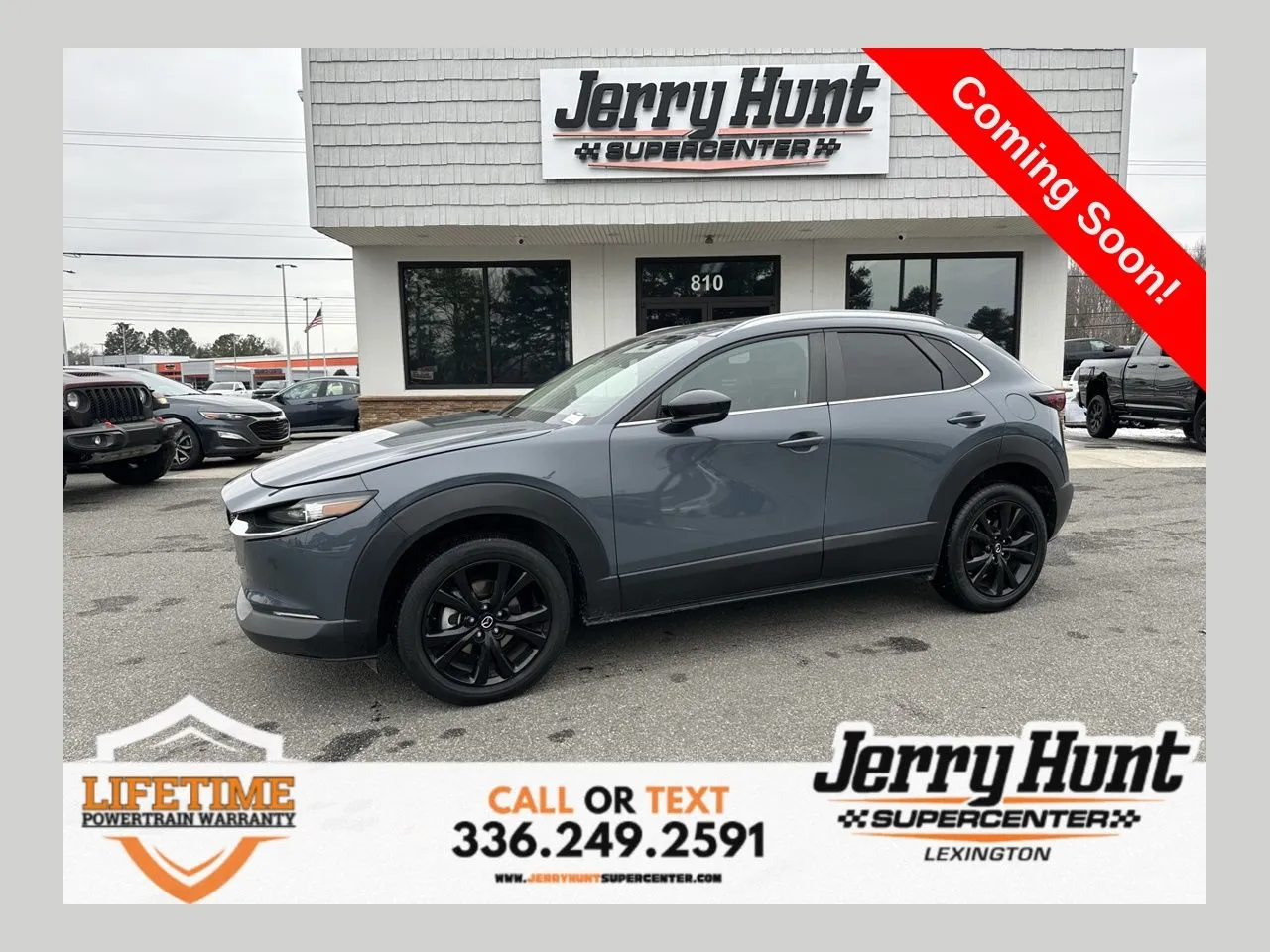 Gray 2024 Mazda CX-30 2.5 S Carbon Edition for sale in Lexington, NC