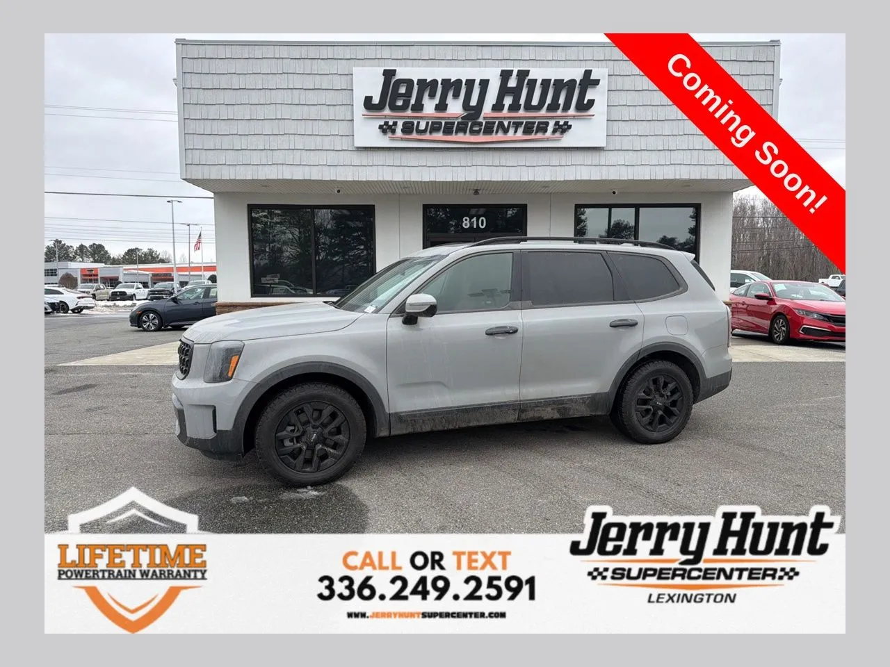 Gray 2024 Kia Telluride SX X-Pro for sale in Lexington, NC