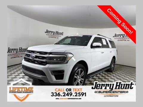 White 2023 Ford Expedition Max Limited for sale in Lexington, NC