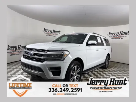 White 2023 Ford Expedition Max Limited for sale in Lexington, NC