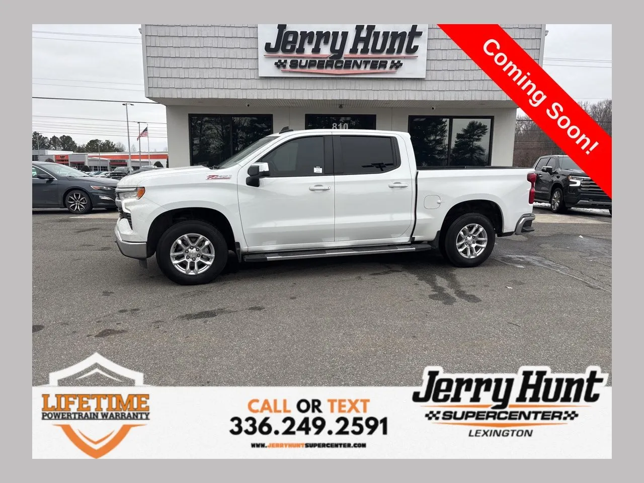 White 2025 Chevrolet Silverado 1500 LT for sale in Lexington, NC