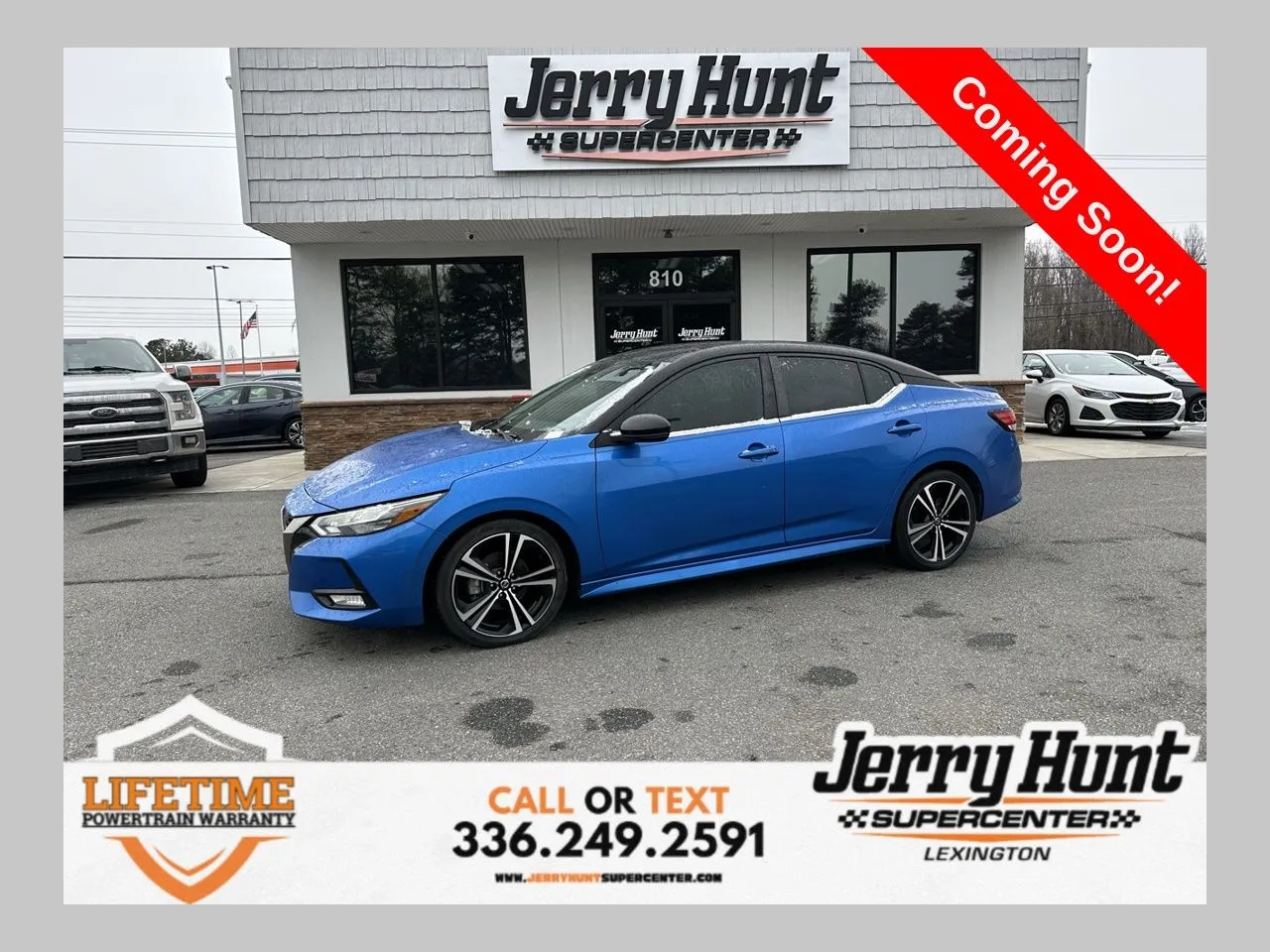 Black 2022 Nissan Sentra SR for sale in Lexington, NC