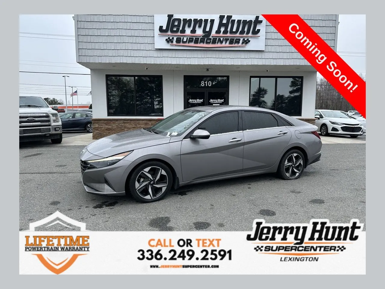 Silver 2022 Hyundai Elantra Limited for sale in Lexington, NC