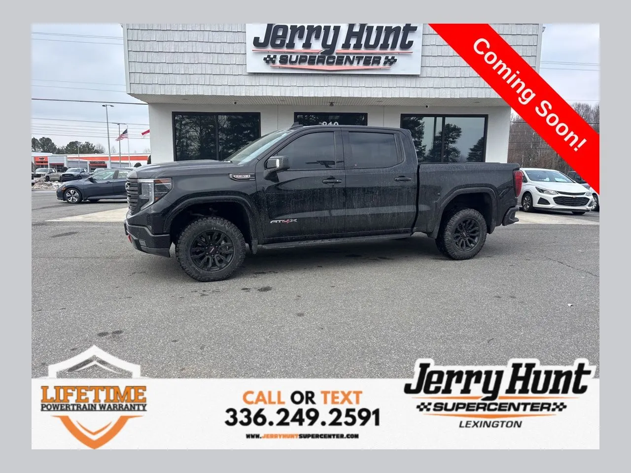 Black 2022 GMC Sierra 1500 AT4X for sale in Lexington, NC