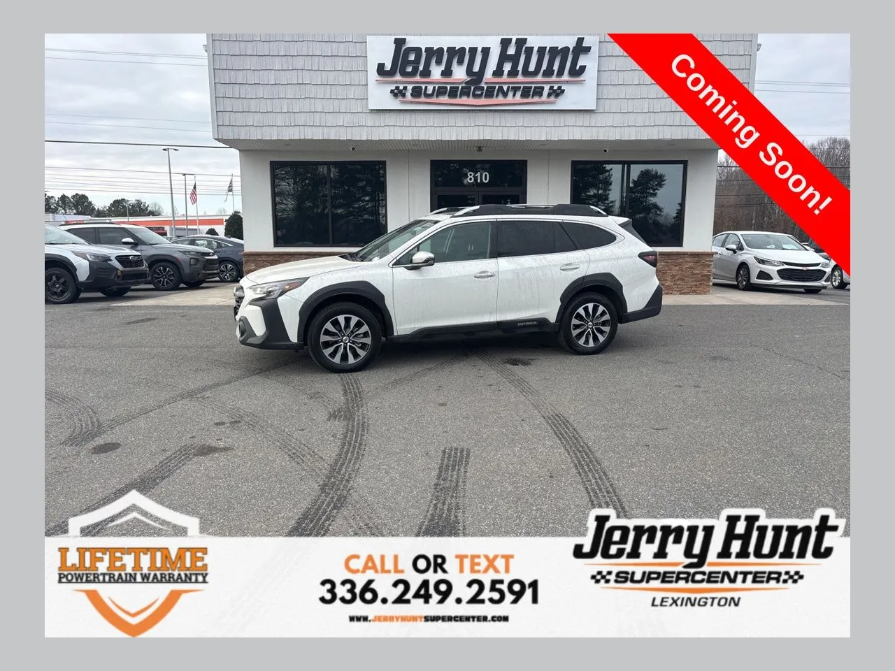 White 2024 Subaru Outback Touring for sale in Lexington, NC