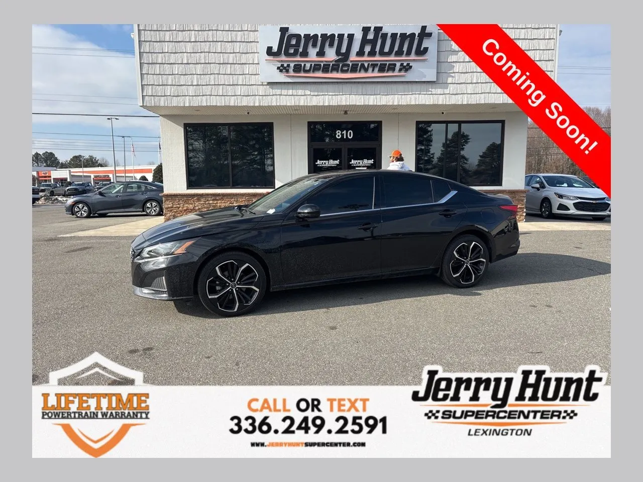 Black 2025 Nissan Altima 2.5 SR for sale in Lexington, NC