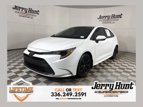 White 2025 Toyota Corolla LE for sale in Lexington, NC