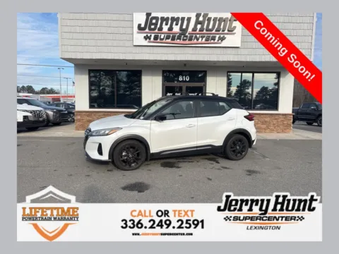White 2022 Nissan Kicks SR for sale in Lexington, NC