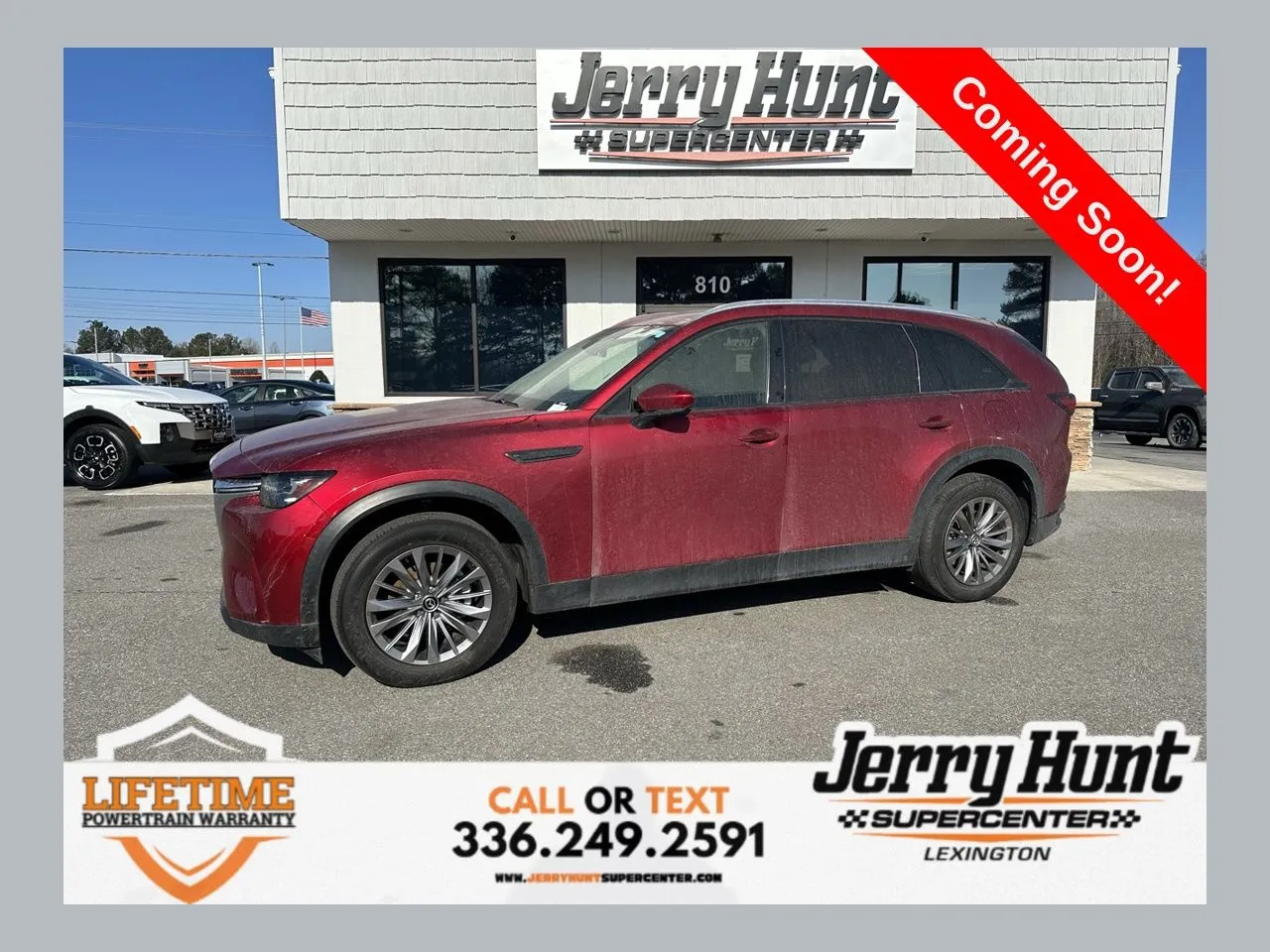 Red 2024 Mazda CX-90 3.3 Turbo Preferred Plus for sale in Lexington, NC