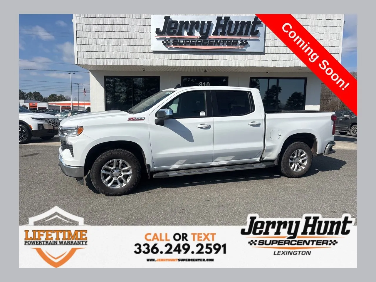 White 2025 Chevrolet Silverado 1500 LT for sale in Lexington, NC