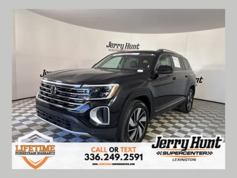 Black 2025 Volkswagen Atlas 2.0T SEL for sale in Lexington, NC
