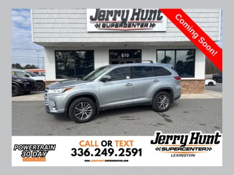 Silver 2019 Toyota Highlander XLE for sale in Lexington, NC
