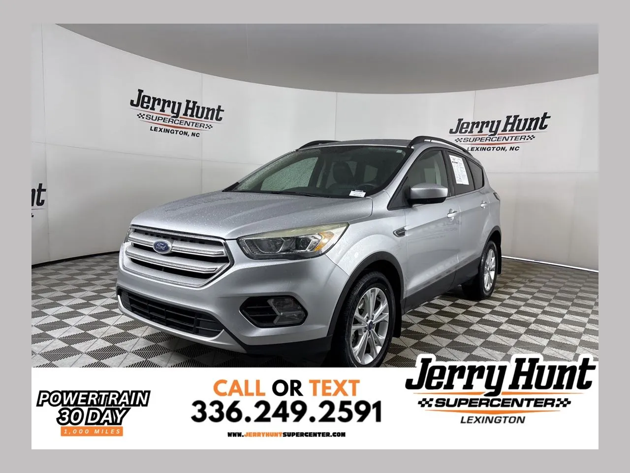 Silver 2018 Ford Escape SEL for sale in Lexington, NC