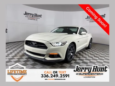 White 2015 Ford Mustang GT 50 Years Limited Edition for sale in Lexington, NC