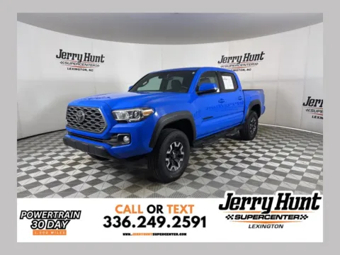 Blue 2021 Toyota Tacoma TRD Off-Road for sale in Lexington, NC