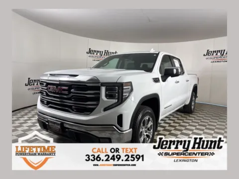 White 2024 GMC Sierra 1500 SLT for sale in Lexington, NC