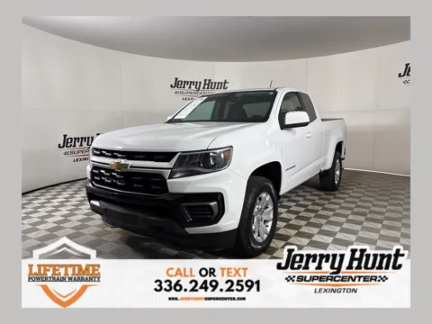 White 2022 Chevrolet Colorado LT for sale in Lexington, NC