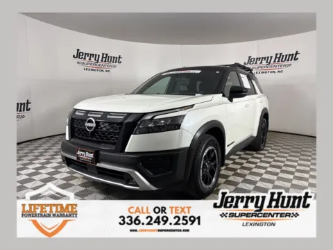 White 2023 Nissan Pathfinder Rock Creek for sale in Lexington, NC