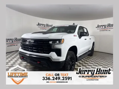 White 2024 Chevrolet Silverado 1500 LT Trail Boss for sale in Lexington, NC